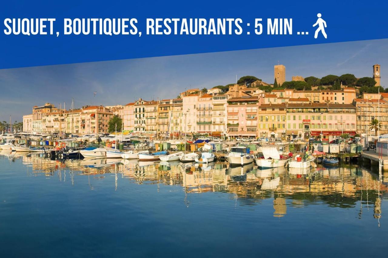 Le Dol - 150M Plages - Suquet - Verriere Cote D'Azur Cannes Zewnętrze zdjęcie