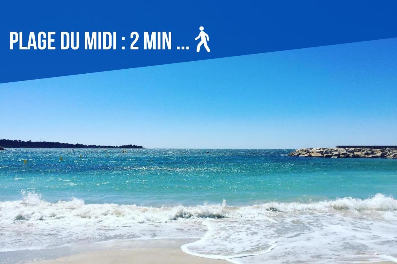 Le Dol - 150M Plages - Suquet - Verriere Cote D'Azur Cannes Zewnętrze zdjęcie
